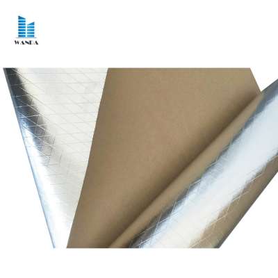 FSK fiberglass scrim aluminum foil kraft paper aluminum foil laminated composite glass wool aluminum foil