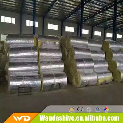 Best sell Glass wool roll laminated alum foil cover