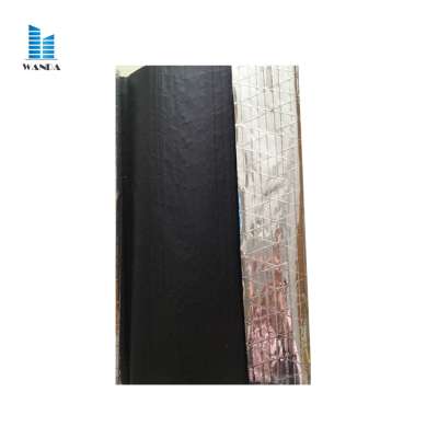 Black PVC/PP aluminum foil facing laminated polypropylene sandwich facing